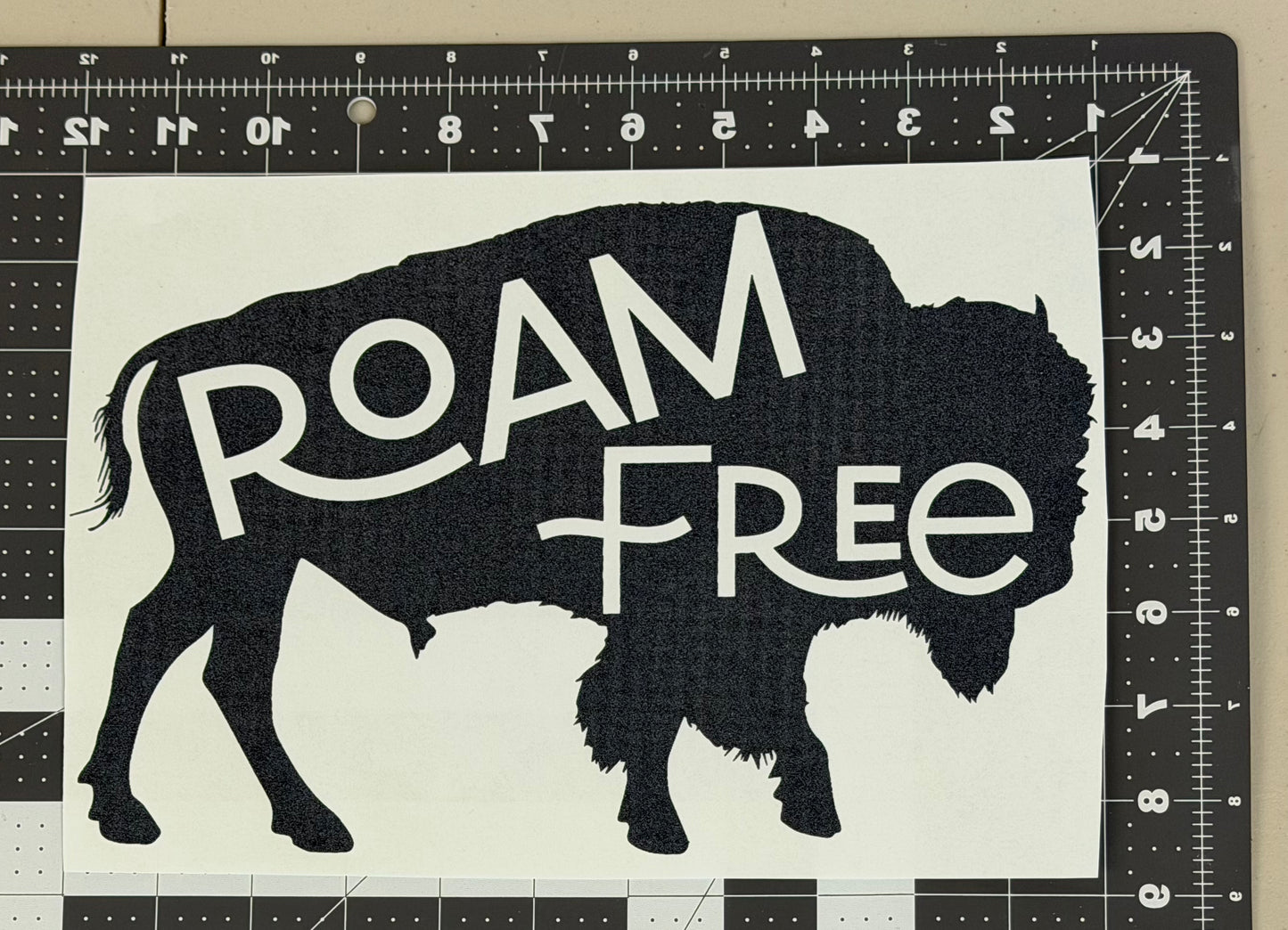 'Roam Free' Buffalo