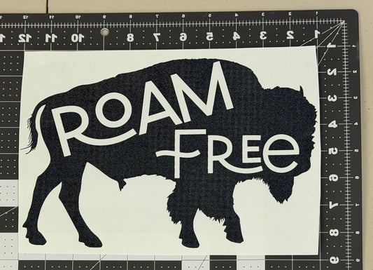 'Roam Free' Buffalo