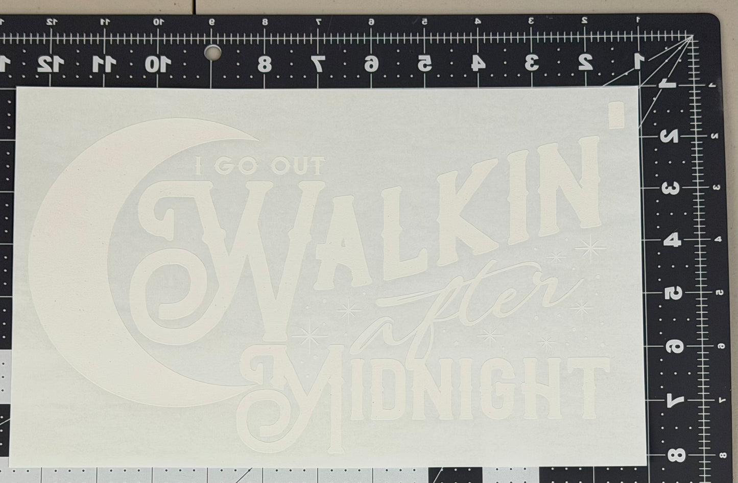 I Go Out Walkin' After Midnight