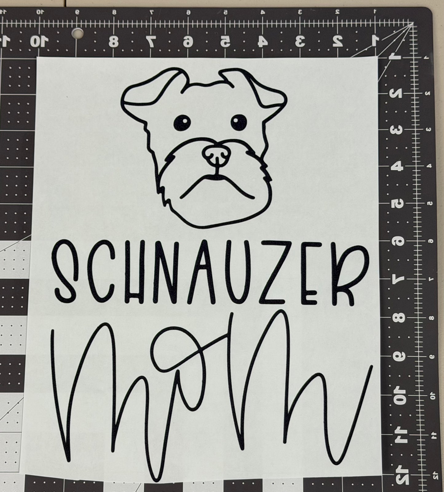 Schnauzer Mom