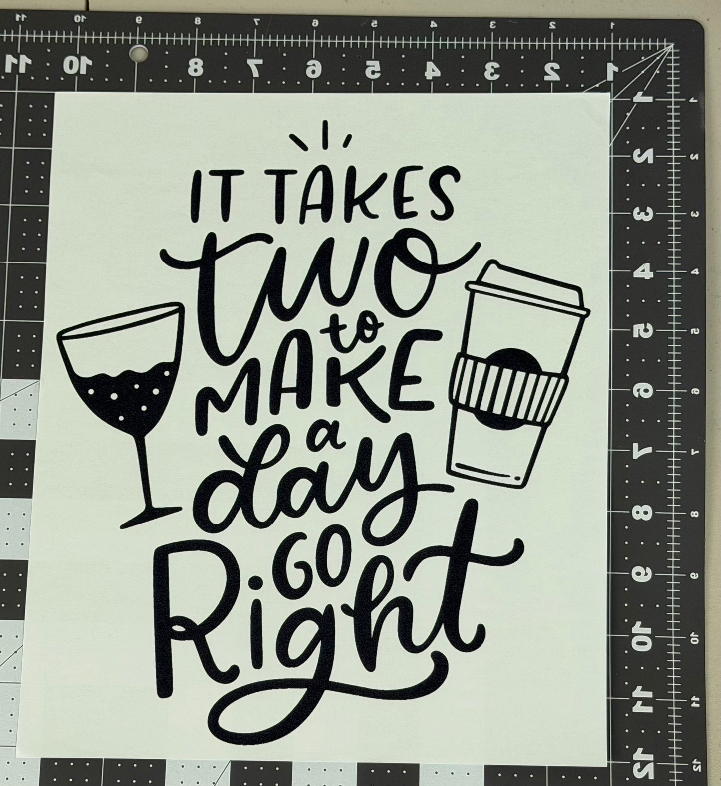It Takes Two to Make a Day Go RIght