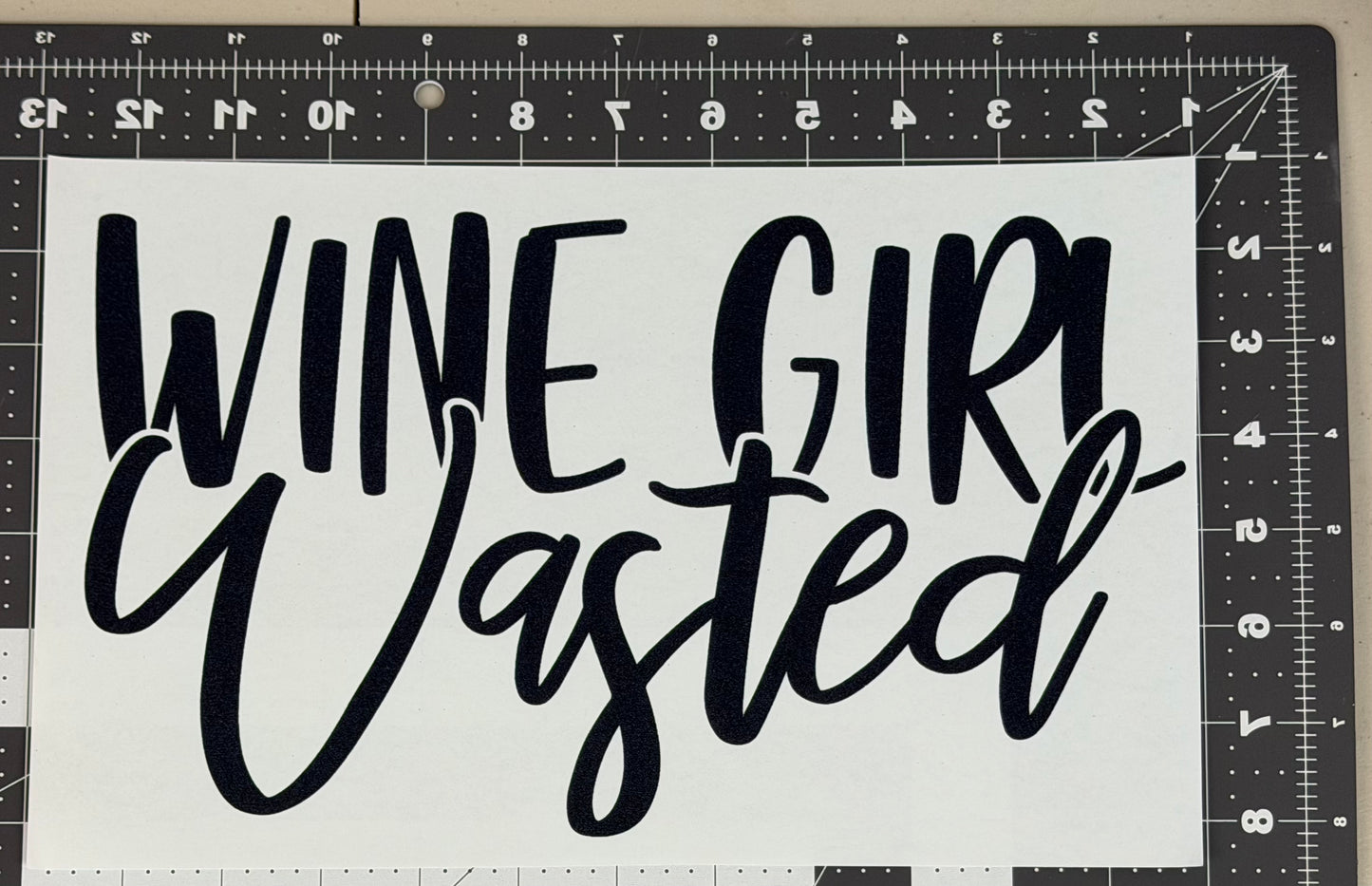 Wine Girl Wasted
