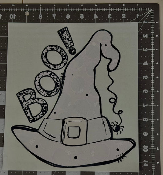 'Boo' Witch Hat