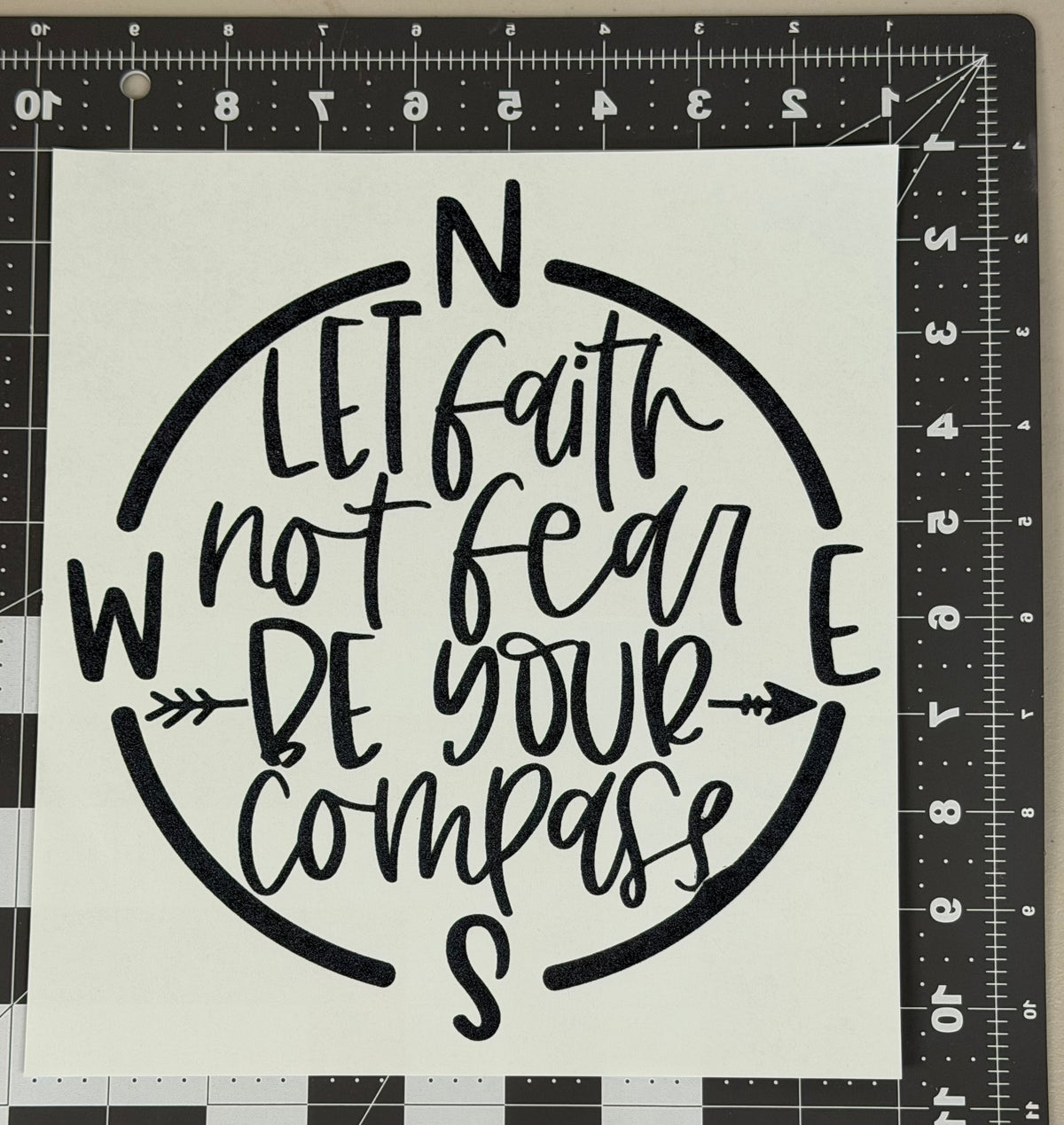 Let Faith Be Your Compass