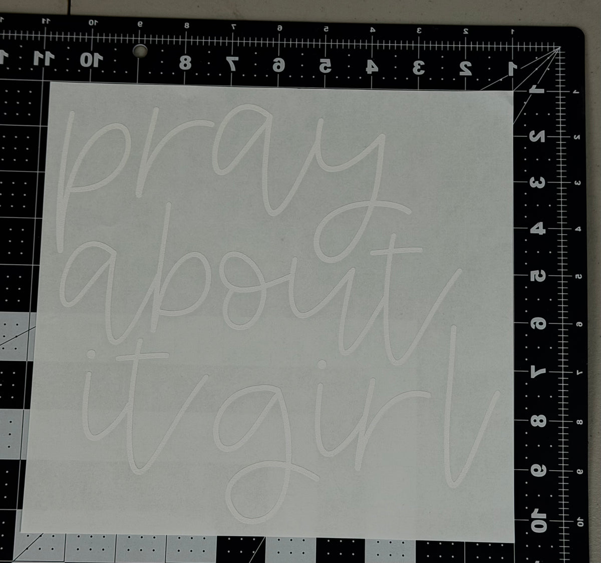Pray About it Girl