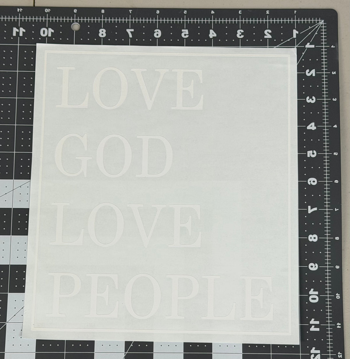 Love God, Love People