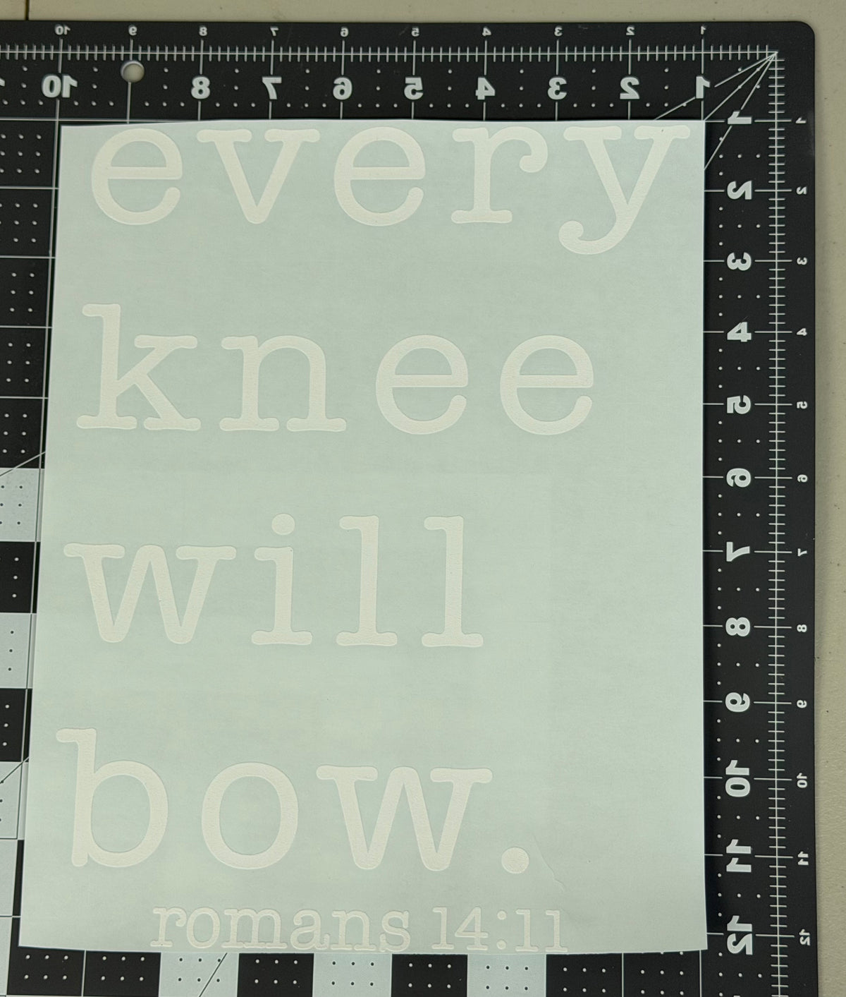 Romans 14:11