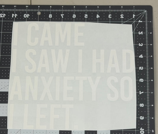 I Came, I Saw