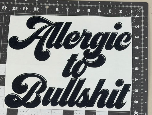 Allergic to Bullshit