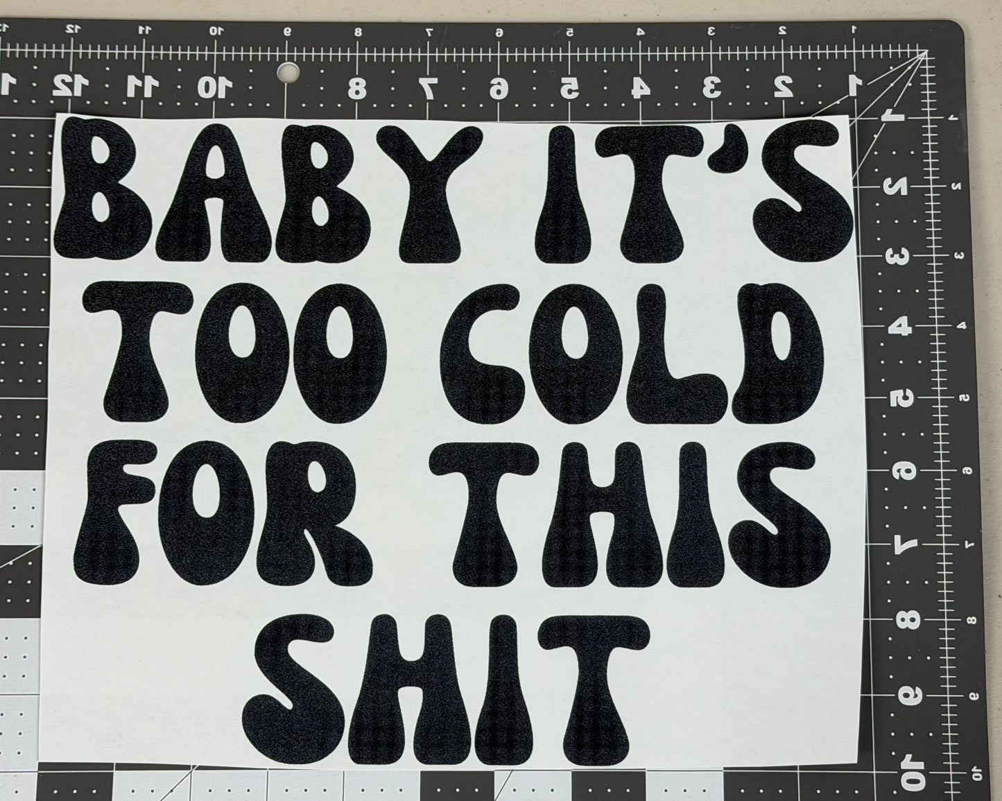 Too Cold for This Shit