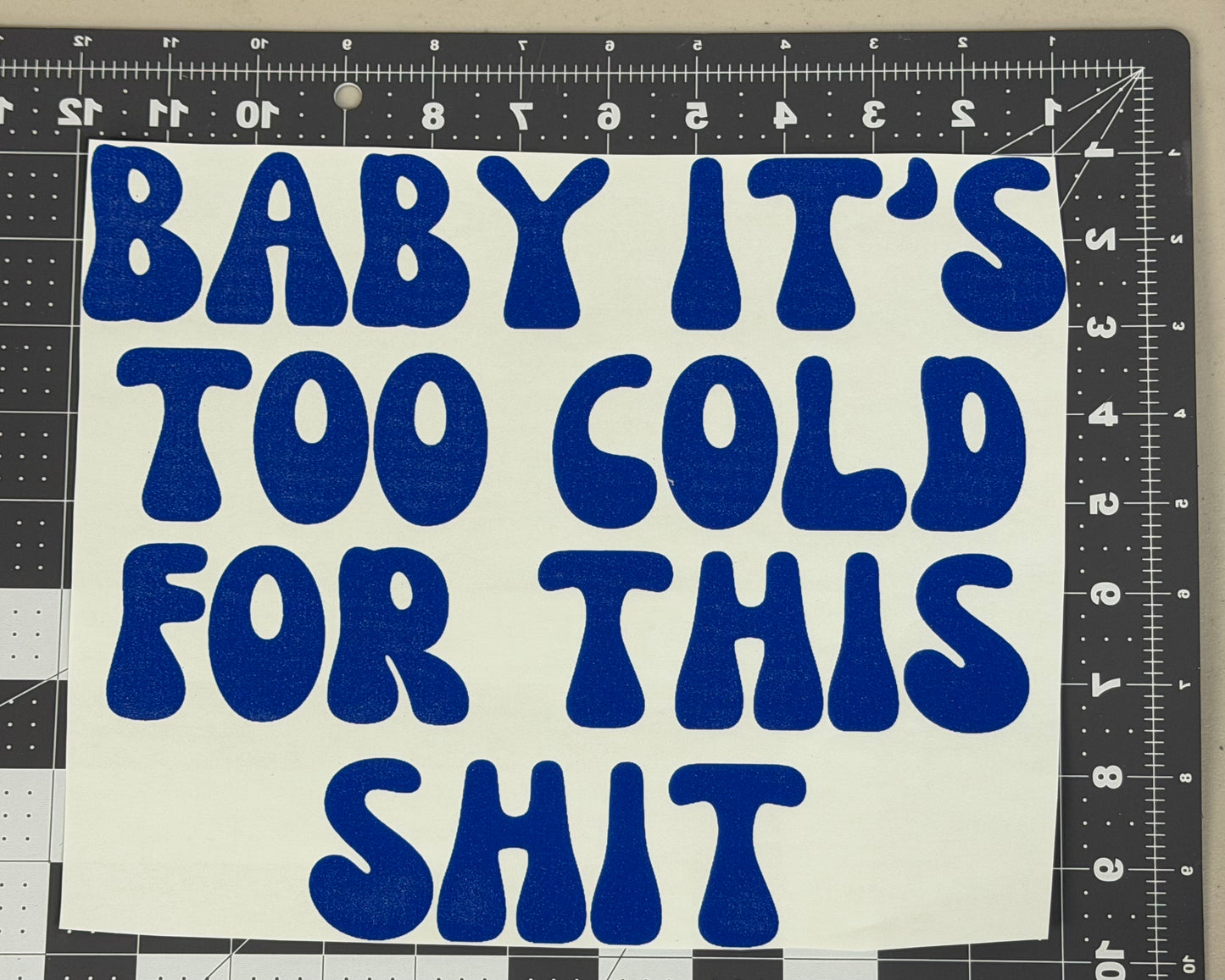 Too Cold for This Shit