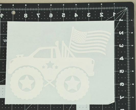 Flag Monster Truck