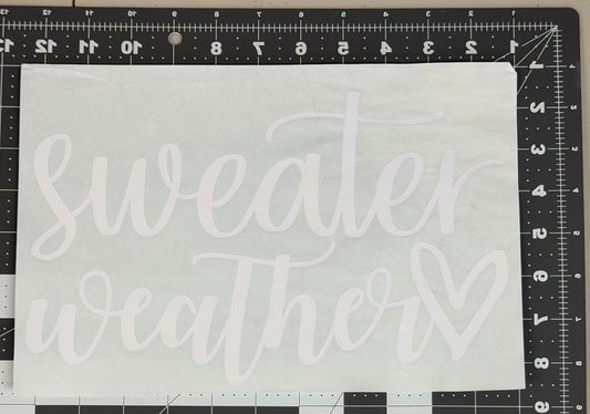 Sweater Weather