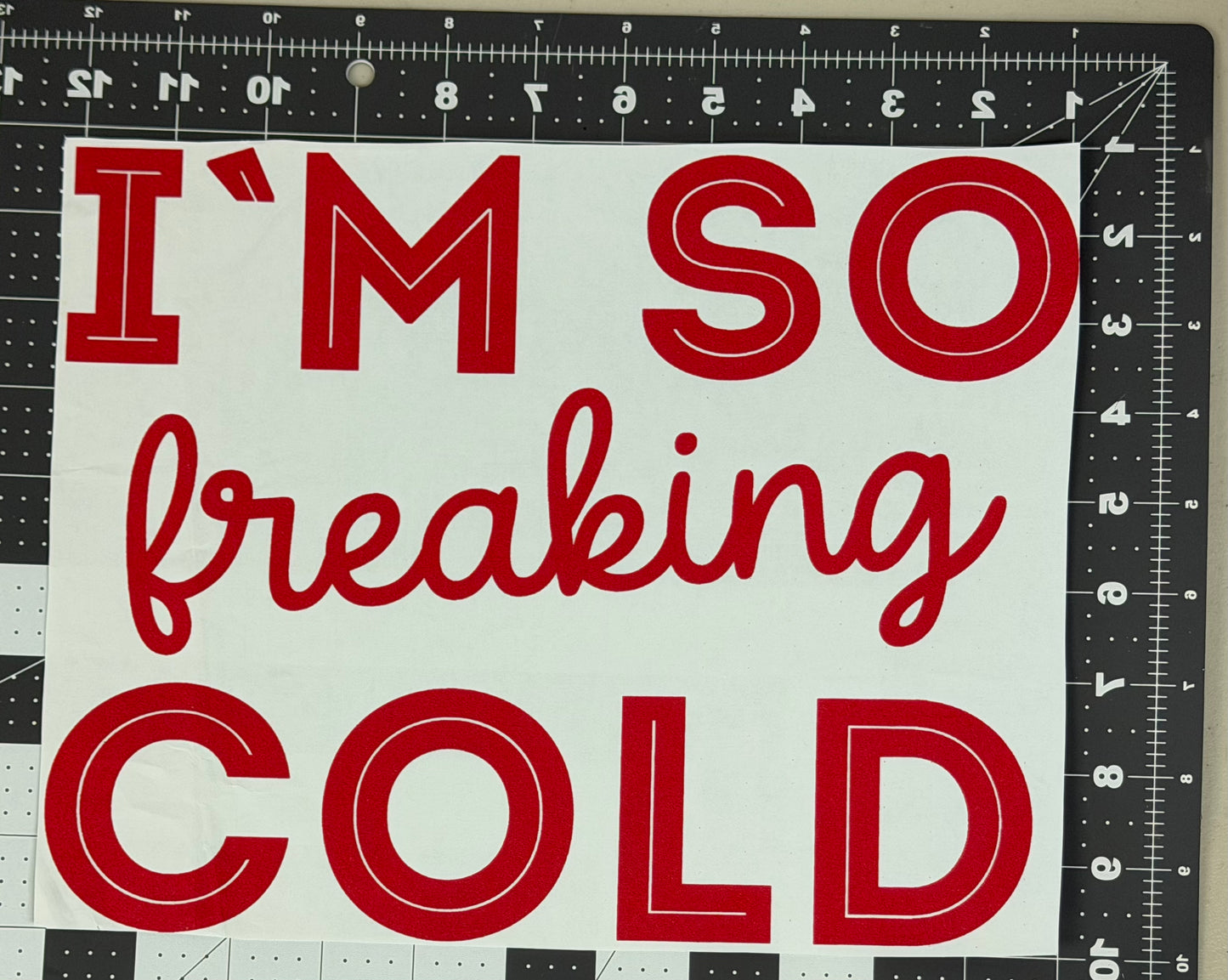 So Freaking Cold
