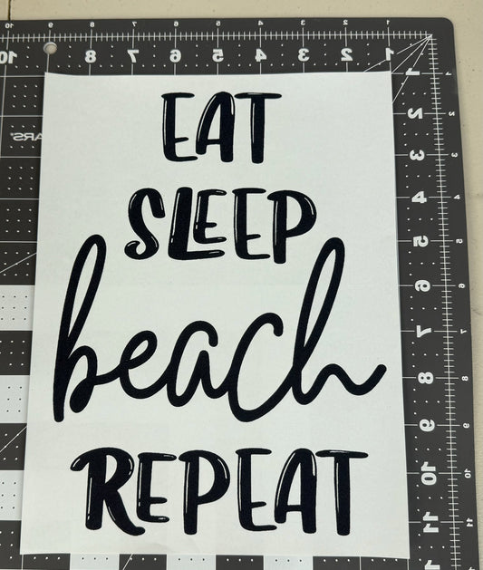 Eat Sleep Beach Repeat
